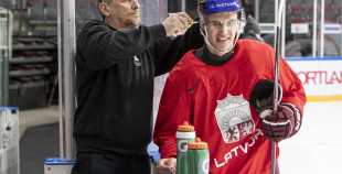 LAT hokeja izlases treniņš, Xiaomi arēnā, 8.04.2026.