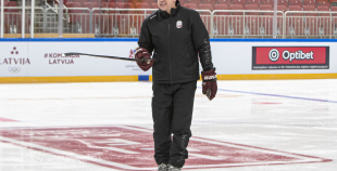 LAT hokeja izlases treniņš, Xiaomi arēnā, 8.04.2026.