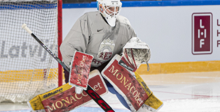 LAT hokeja izlases treniņš, Xiaomi arēnā, 8.04.2026.