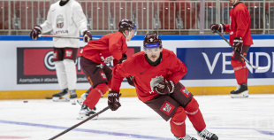 LAT hokeja izlases treniņš, Xiaomi arēnā, 8.04.2026.