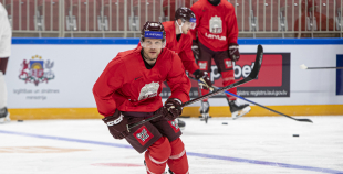 LAT hokeja izlases treniņš, Xiaomi arēnā, 8.04.2026.