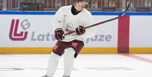 LAT hokeja izlases treniņš, Xiaomi arēnā, 8.04.2026.