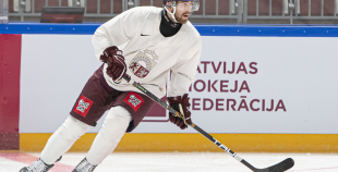 LAT hokeja izlases treniņš, Xiaomi arēnā, 8.04.2026.