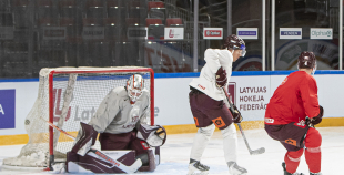 LAT hokeja izlases treniņš, Xiaomi arēnā, 8.04.2026.