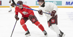 LAT hokeja izlases treniņš, Xiaomi arēnā, 8.04.2026.