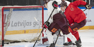 LAT hokeja izlases treniņš, Xiaomi arēnā, 8.04.2026.