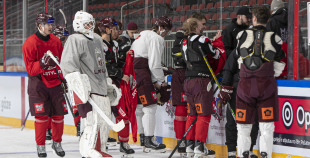 LAT hokeja izlases treniņš, Xiaomi arēnā, 8.04.2026.