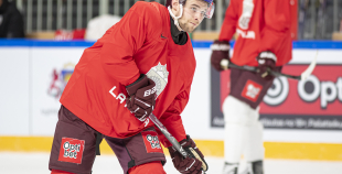 LAT hokeja izlases treniņš, Xiaomi arēnā, 8.04.2026.