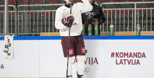 LAT hokeja izlases treniņš, Xiaomi arēnā, 8.04.2026.