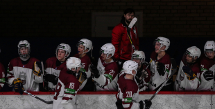 FOTO: Latvija U-18 - Latvijas U20 B komanda 2:1