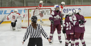 LAT sieviešu izlases pārbaudes spēle, LAT - POL, 12.12.2025.