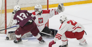 LAT U18 pārbaudes spēle, LAT U18 - POL U18, 4.04.2026.