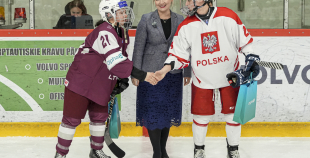 LAT sieviešu izlases pārbaudes spēle, LAT - POL, 12.12.2025.