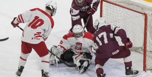LAT U18 pārbaudes spēle, LAT U18 - POL U18, 4.04.2026.