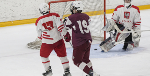 LAT U18 pārbaudes spēle, LAT U18 - POL U18, 4.04.2026.