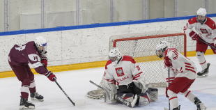 LAT U18 pārbaudes spēle, LAT U18 - POL U18, 4.04.2026.