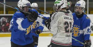 LBJČH (U16), (Play-Off, Pusfināls); Rīgas HS - Liepājas SSS, 12.04.2026.