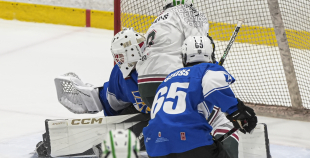 LBJČH (U16), (Play-Off, Pusfināls); Rīgas HS - Liepājas SSS, 12.04.2026.