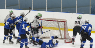 LBJČH (U16), (Play-Off, Pusfināls); Rīgas HS - Liepājas SSS, 12.04.2026.