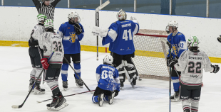 LBJČH (U16), (Play-Off, Pusfināls); Rīgas HS - Liepājas SSS, 12.04.2026.