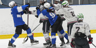 LBJČH (U16), (Play-Off, Pusfināls); Rīgas HS - Liepājas SSS, 12.04.2026.