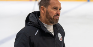 Latvijas izlases pirmais treniņš pirms "Deutschland Cup"