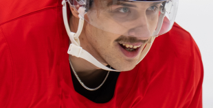 Team Latvia first practices before "Deutschland Cup"