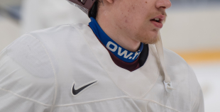 Latvijas izlases pirmais treniņš pirms "Deutschland Cup"