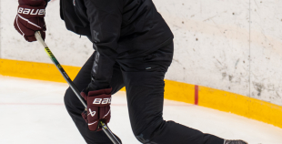 Team Latvia first practices before "Deutschland Cup"