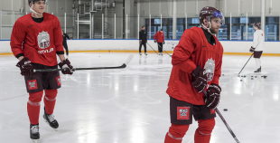 LAT hokeja izlases treniņš, 10.12.2025.