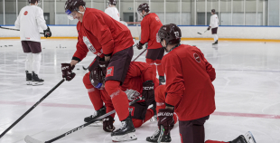 LAT hokeja izlases treniņš, 10.12.2025.