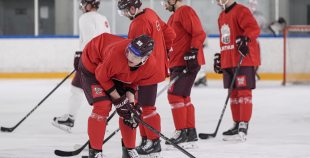 LAT hokeja izlases treniņš, 10.12.2025.