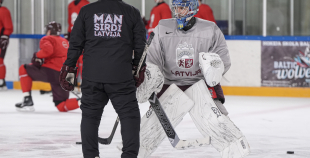 LAT hokeja izlases treniņš, 10.12.2025.