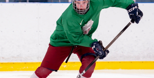 Latvijas U18 izlases treniņš pirms turnīra Slovākijā