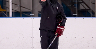 Latvijas U18 izlases treniņš pirms turnīra Slovākijā