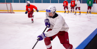 Latvijas U18 izlases treniņš pirms turnīra Slovākijā