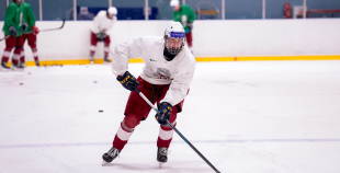 Latvijas U18 izlases treniņš pirms turnīra Slovākijā