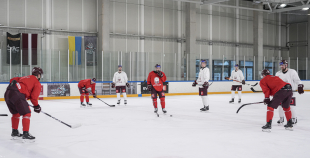 LAT hokeja izlases treniņš, 10.12.2025.