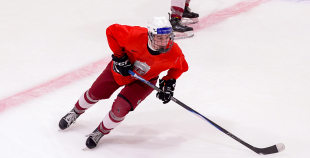 Latvijas U18 izlases treniņš pirms turnīra Slovākijā