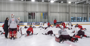 LAT hokeja izlases treniņš, 10.12.2025.