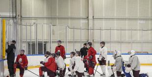 LAT U20 hokeja izlases treniņš, 10.12.2025.