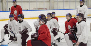 LAT U20 hokeja izlases treniņš, 10.12.2025.