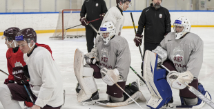 LAT U20 hokeja izlases treniņš, 10.12.2025.