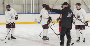 LAT U20 hokeja izlases treniņš, 10.12.2025.
