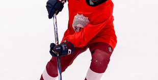 Latvijas U18 izlases treniņš pirms turnīra Slovākijā