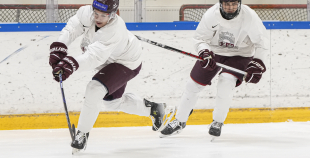 LAT U20 hokeja izlases treniņš, 10.12.2025.