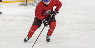 LAT U20 hokeja izlases treniņš, 10.12.2025.