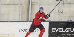 LAT U20 hokeja izlases treniņš, 10.12.2025.