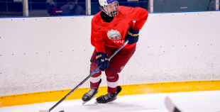 Latvijas U18 izlases treniņš pirms turnīra Slovākijā