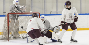 LAT U20 hokeja izlases treniņš, 10.12.2025.